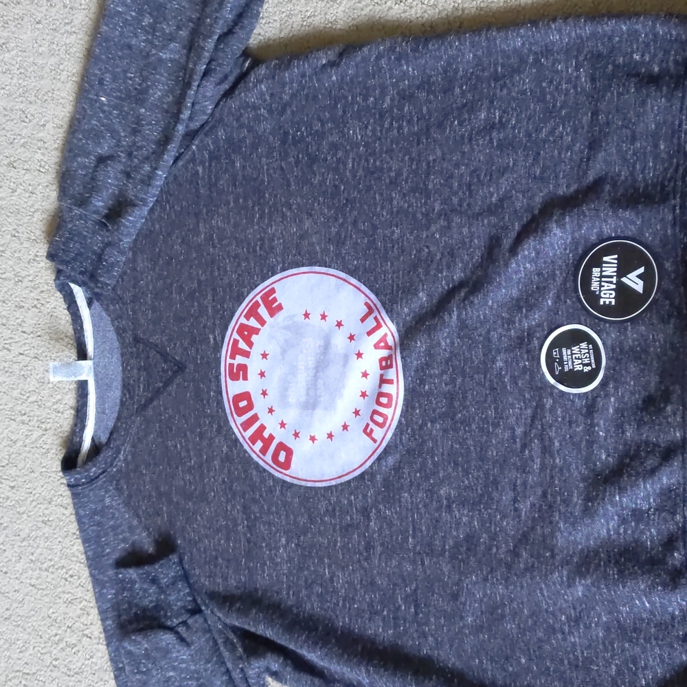 Long Sleeve Crew neck Ohio State Sweatshirt